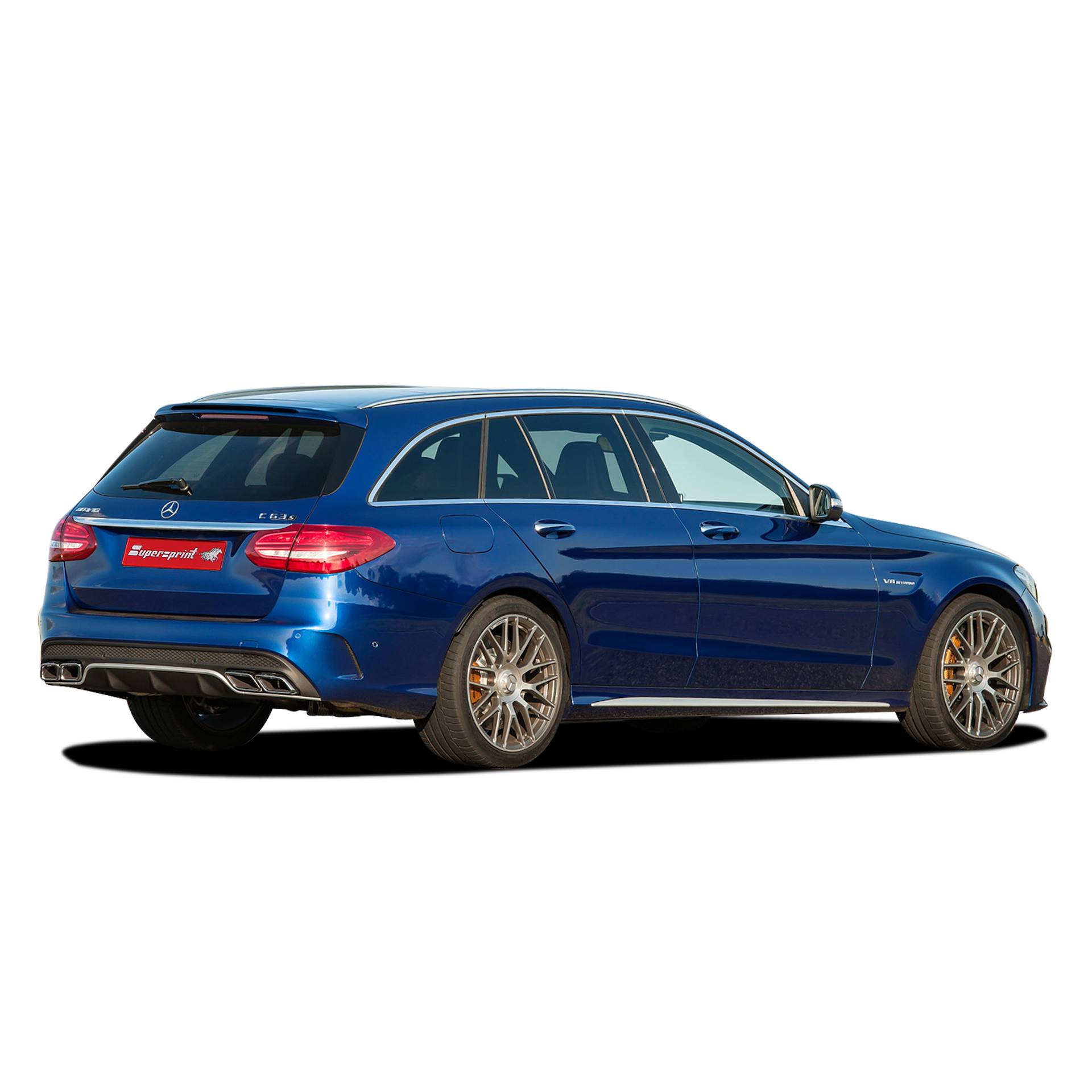 New Supersprint Exhaust for MERCEDES C63 S AMG 4.0i V8 Bi-Turbo (510 Hp) 2015 ->
